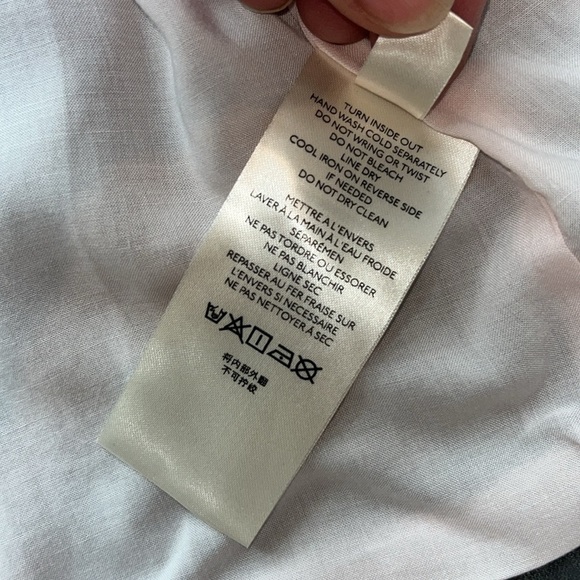 Anthropologie Maeve Zada Silver Metallic Dark Blazer Jacket size 4 NWT - Picture 12 of 14